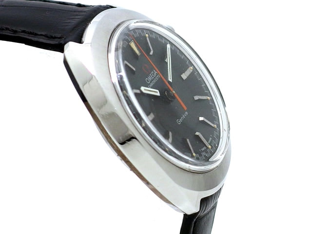 オメガ ジュネーブ クロノストップ 145.009 グレー文字盤 Cal.865 手巻 OH済 1967年製