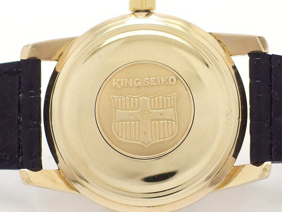 キングセイコー 1st 15034 14K金張り SD文字盤 25石 手巻 OH済 昭和37年/1962年製 Seiko