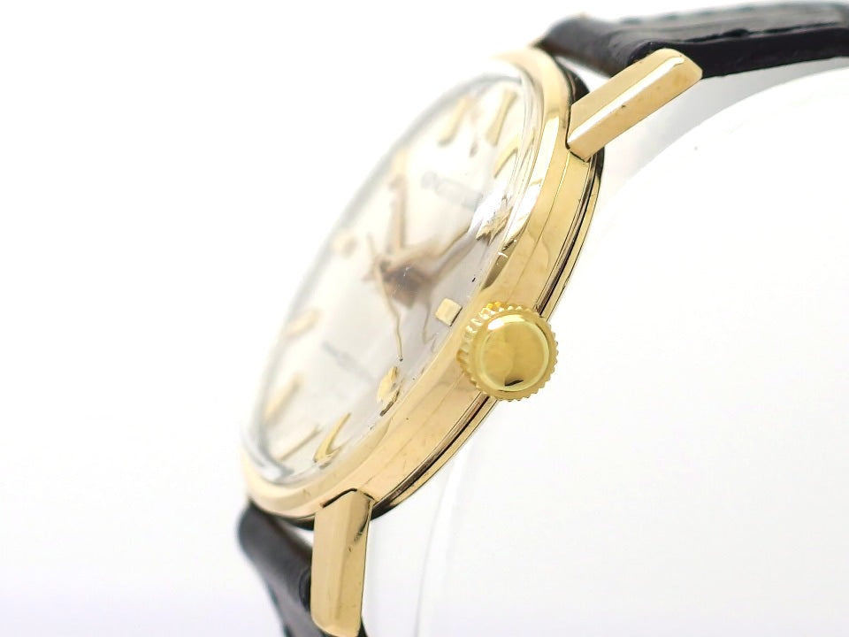 キングセイコー J14102 1st AD文字盤 14K金張り 25石 手巻 OH済 昭和37年/1962年製 Seiko