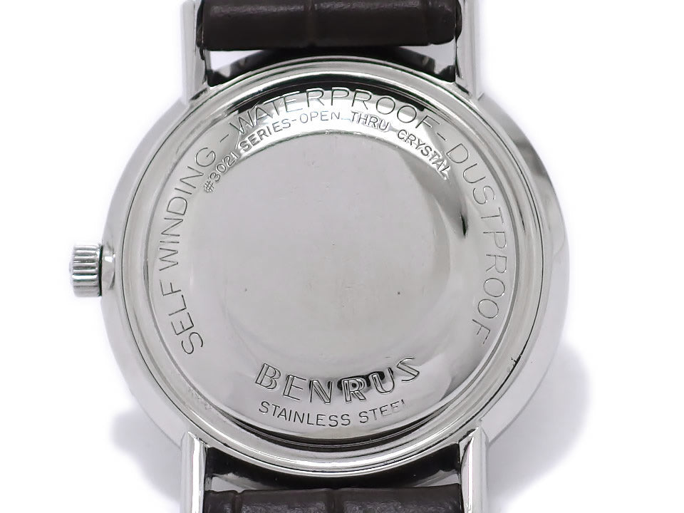 Benrus Calendar One-Piece Case Cal.FE2D2 (ETA2452) Automatic OH Serviced 1960s