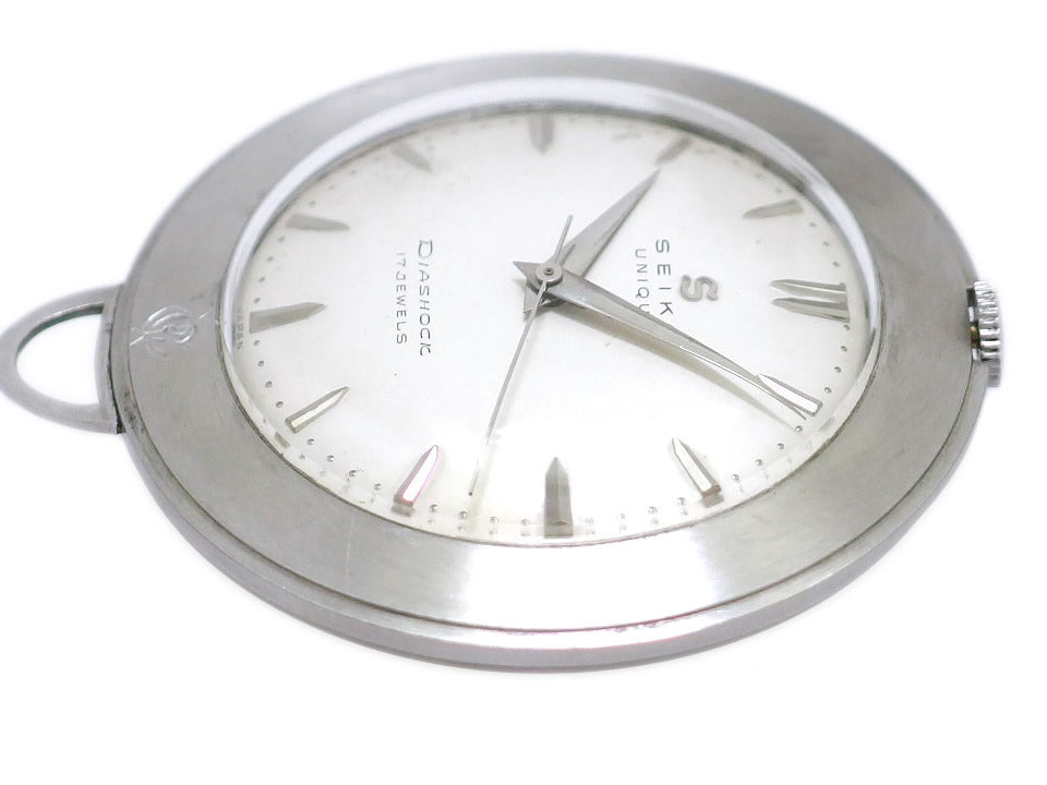 セイコー ユニーク ゴルフ用ポケットウォッチ 14050AU 17石 手巻 OH済 1950年代