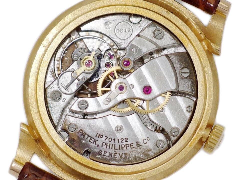 Patek Philippe Calatrava Ref. 1491 Scroll Lugs 18K Rose Gold with Archive Cal. 27SC Manual Winding Overhauled 1951