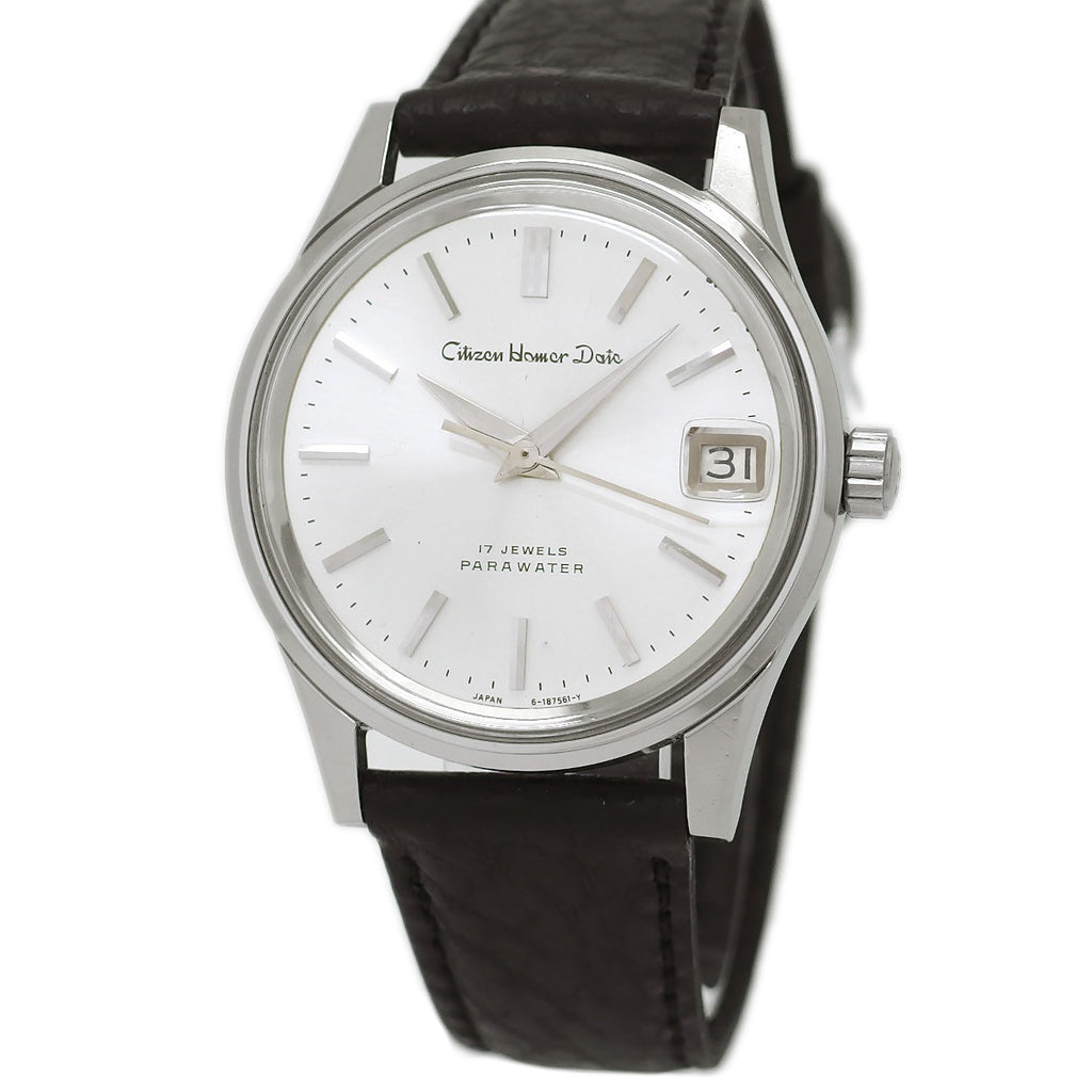 シチズン ホーマーデイト 4-180682-K 63-1094 Cal.1802 17石 手巻 OH済 昭和46年/1971年製 Citizen