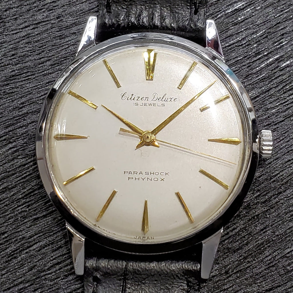 シチズン デラックス 5140201A Cal.079 19石 手巻 OH済 1960年製 Citizen