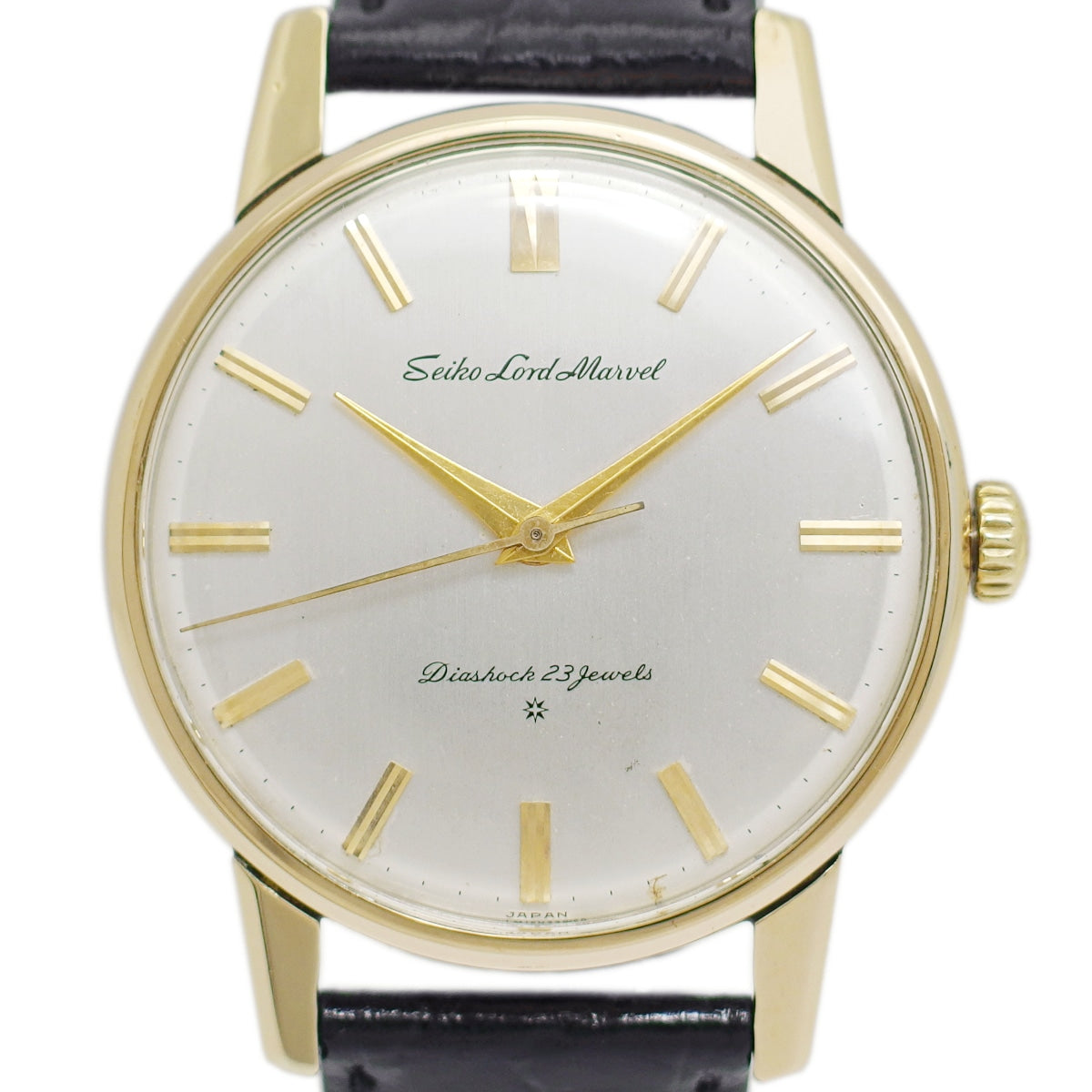 セイコー ロードマーベル 15027 14金張り SD文字盤 23石 手巻 OH済 昭和38年/1963年製 Seiko