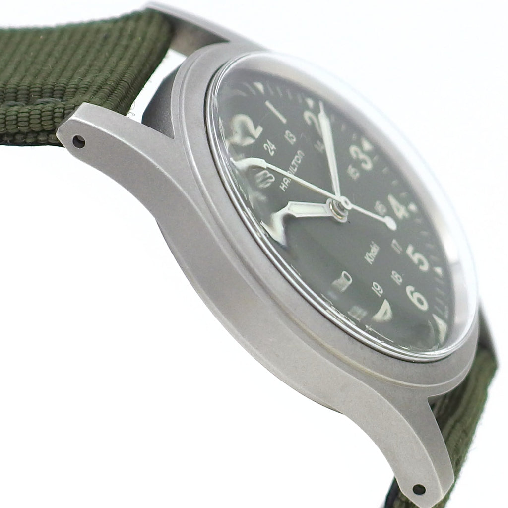 ハミルトン カーキ 9415A 33mm カーキ文字盤 17石 手巻 OH済 1990年代 USED Hamilton