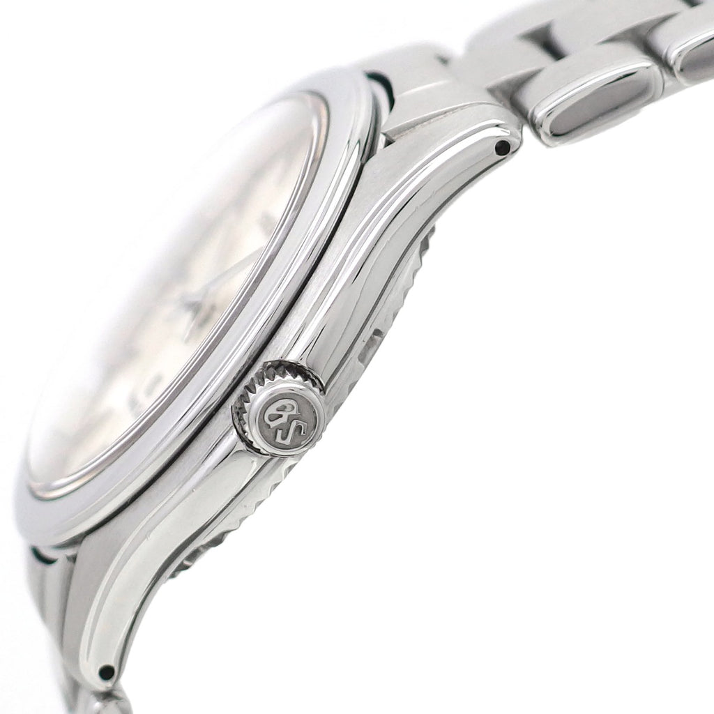グランドセイコー SBGX009 9F61-0A10 アイボリー文字盤 GSメタルブレスレット クオーツ 2007年製 USED Seiko