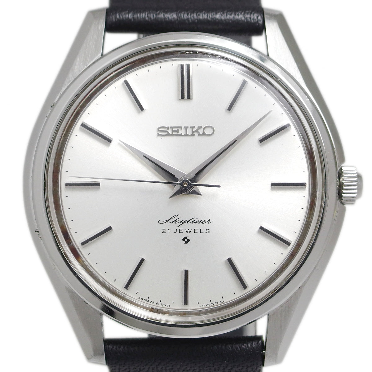 セイコー スカイライナー 6100-8000 ノンデイト 21石 手巻 OH済 昭和46年/1971年製 Seiko