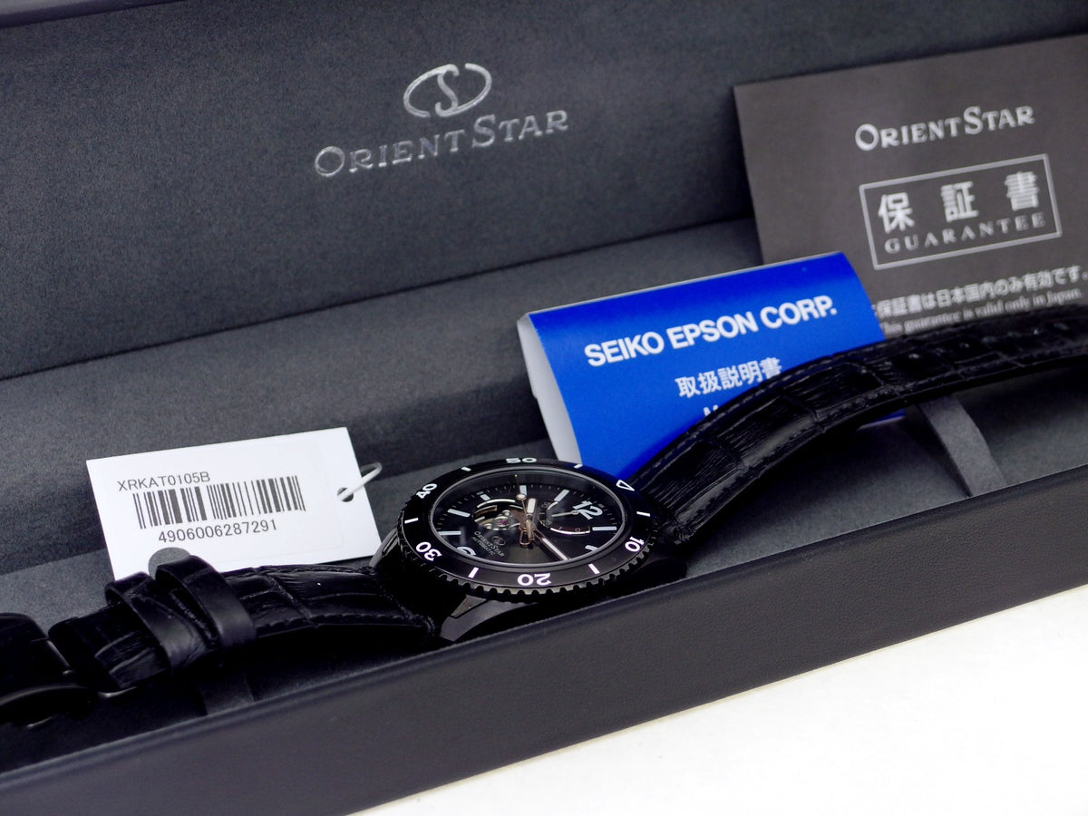 【美品】オリエントスター スポーツコレクション セミスケルトン RK-AT0105B F6R4-UAC0 700本限定 自動巻 2019年発売 USED ORIENT