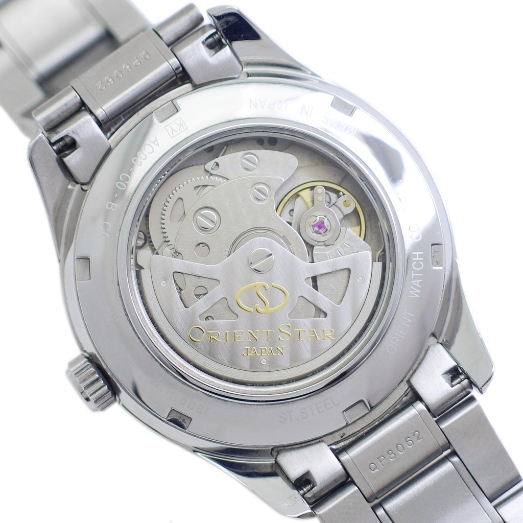 オリエントスター デイト WZ0031AC ブラウン文字盤 AC03-C0-B 自動巻 2015年発売 USED ORIENT