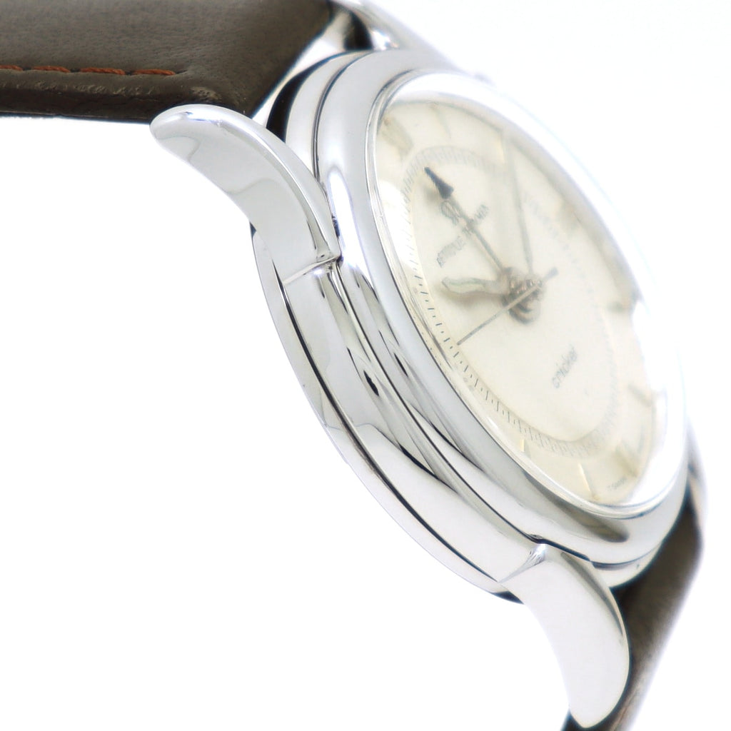 Revue Thommen Cricket 8010002, stainless steel case, alarm, manual wind, serviced, circa 1995, USED