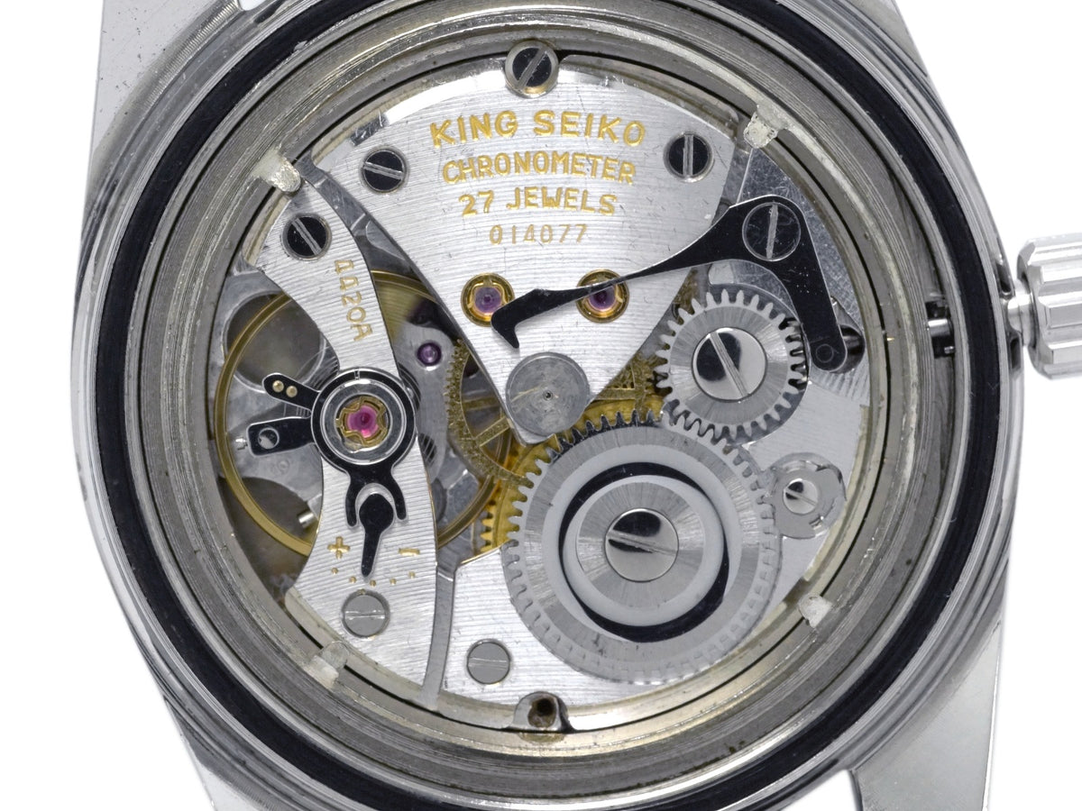 [Rare] King Seiko Chronometer 4420-9990 Late Model, Lion Medallion, Manual Wind, Overhauled, Manufactured in 1966 (Showa 41), Seiko