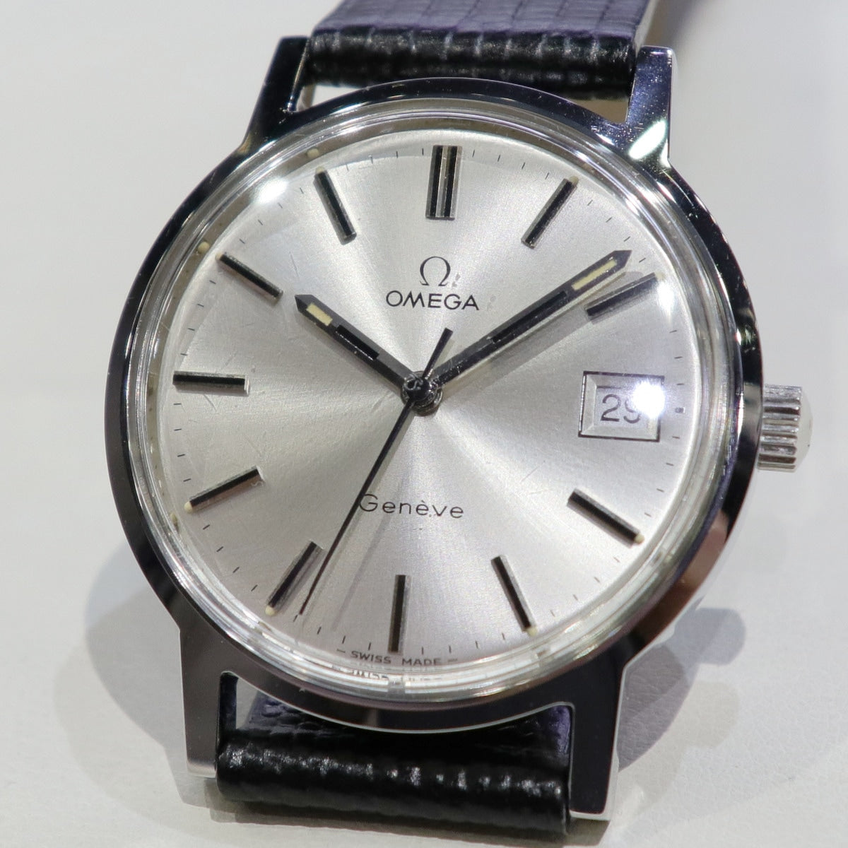 オメガ ジュネーブ 136.0099 純正尾錠 Cal.1030 手巻 1972年製 Omega