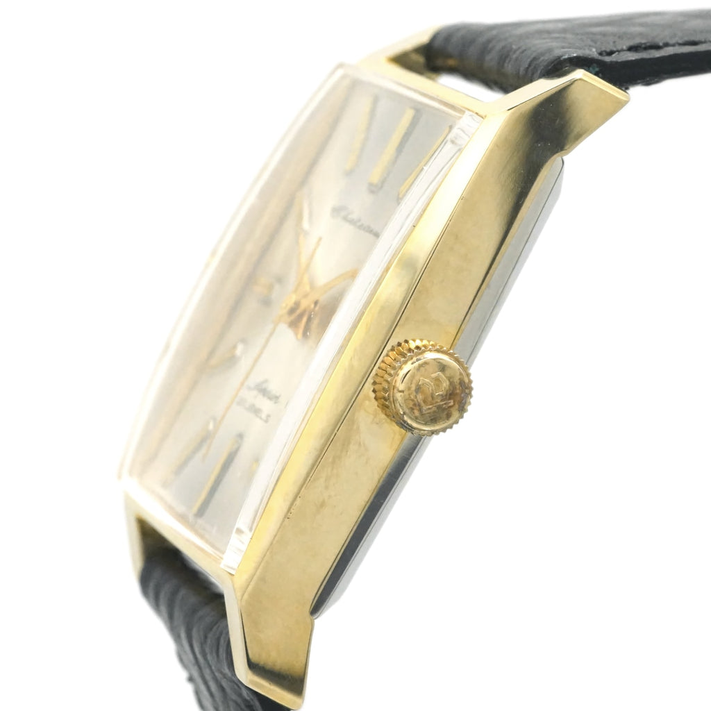 タカノ シャトー スーペリア Ref.30038 スクエアケース 金メッキ 21石 手巻 OH済 1961年発売