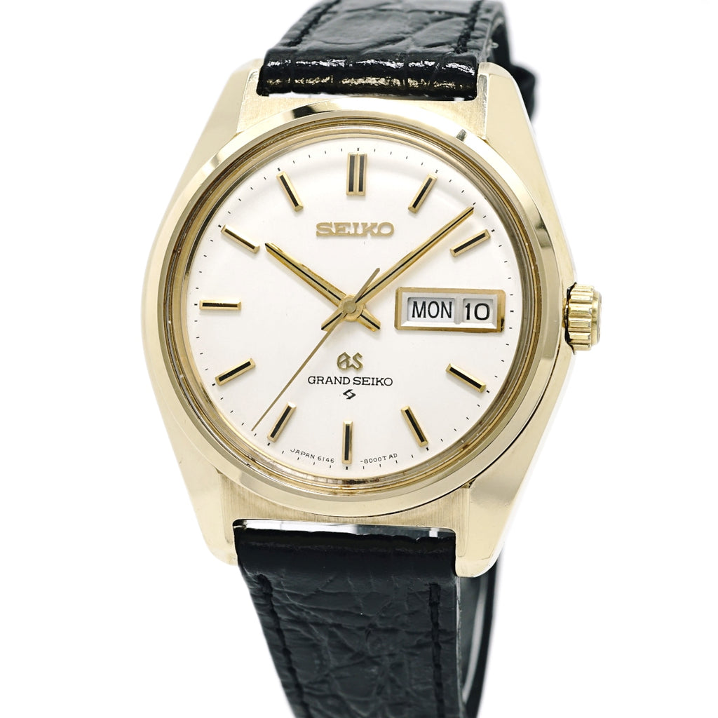 グランドセイコー 6146-8000 キャップゴールド　初期型 10振動 自動巻 OH済 昭和44年/1969年製 GrandSeiko
