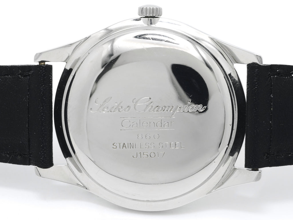 セイコー チャンピオン カレンダー860 J15017 17石 Cal.860 手巻 OH済 昭和38年/1963年製 Seiko