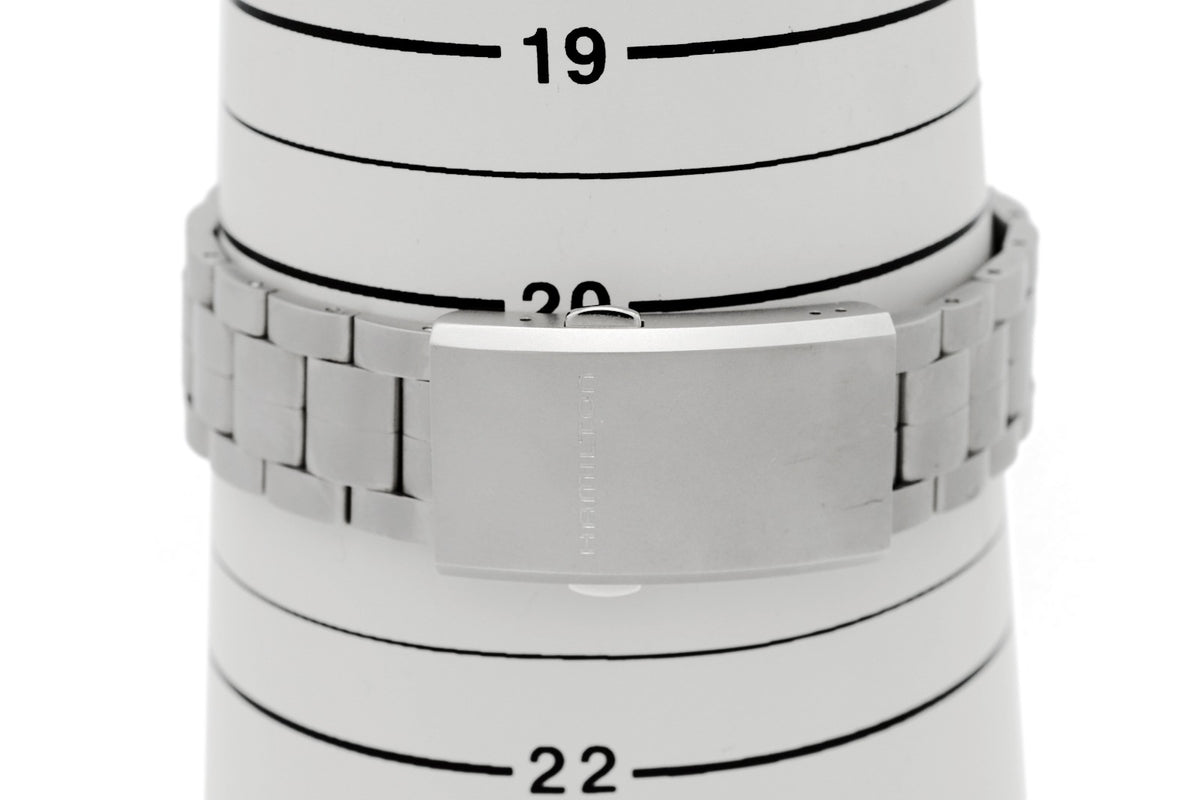 ハミルトン カーキ 38mm H68201163 グリーン文字盤 純正ブレス クオーツ 2023購入品 USED Hamilton