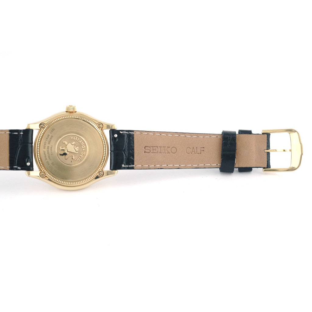 グランドセイコー 18金無垢 SBGX238 9F61-0A30 純正尾錠 クオーツ 2017年製 USED GrandSeiko