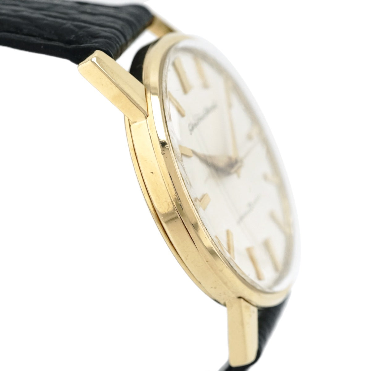 Seiko Lord Marvel Solid 18K Gold Ref. 5740-1990 with Original Buckle and Box, Cal. 5740A Hand-wound, Overhauled, Made in 1964