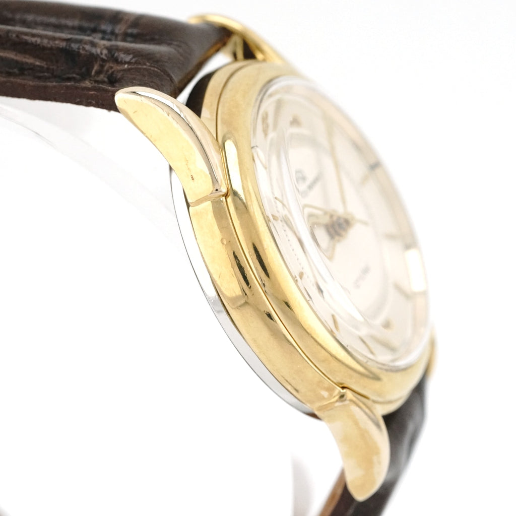 Revue Thommen Cricket 8022001 Gold Plated Alarm Hand-wound Overhauled Circa 1995 USED