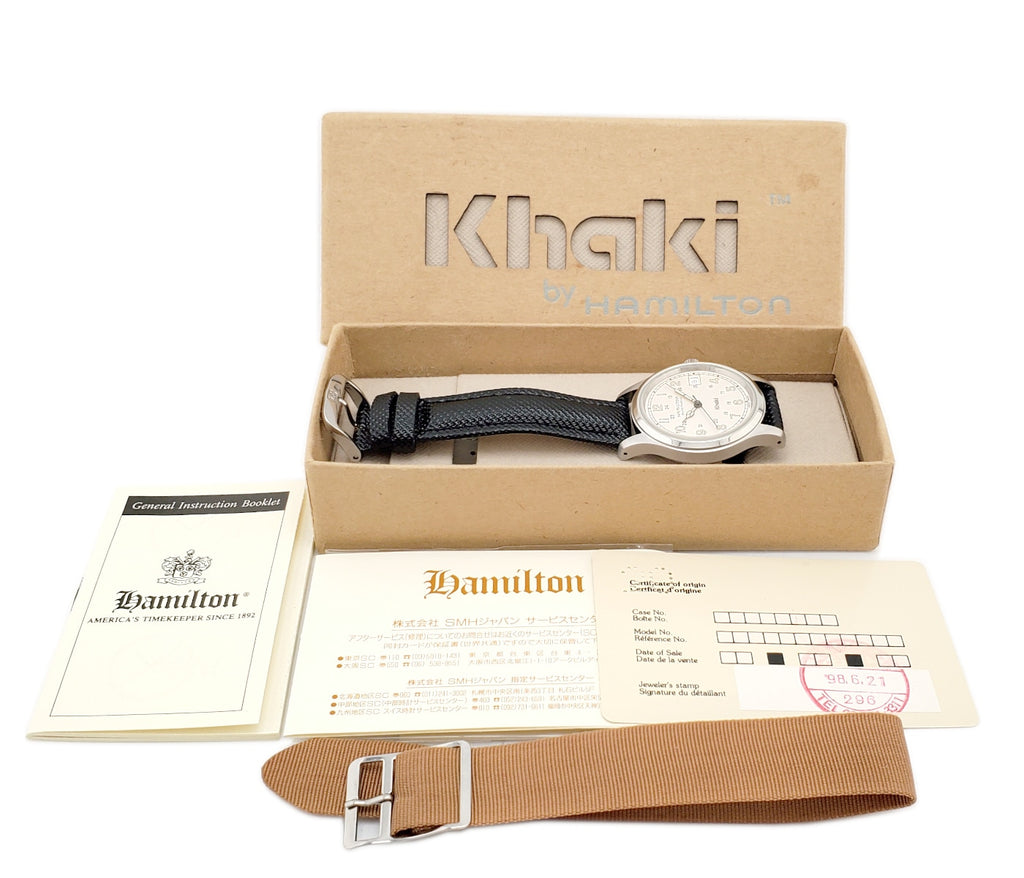 ハミルトン カーキ オートマチック 36mm Ref.9721B 自動巻 OH済 1990年代 USED Hamilton