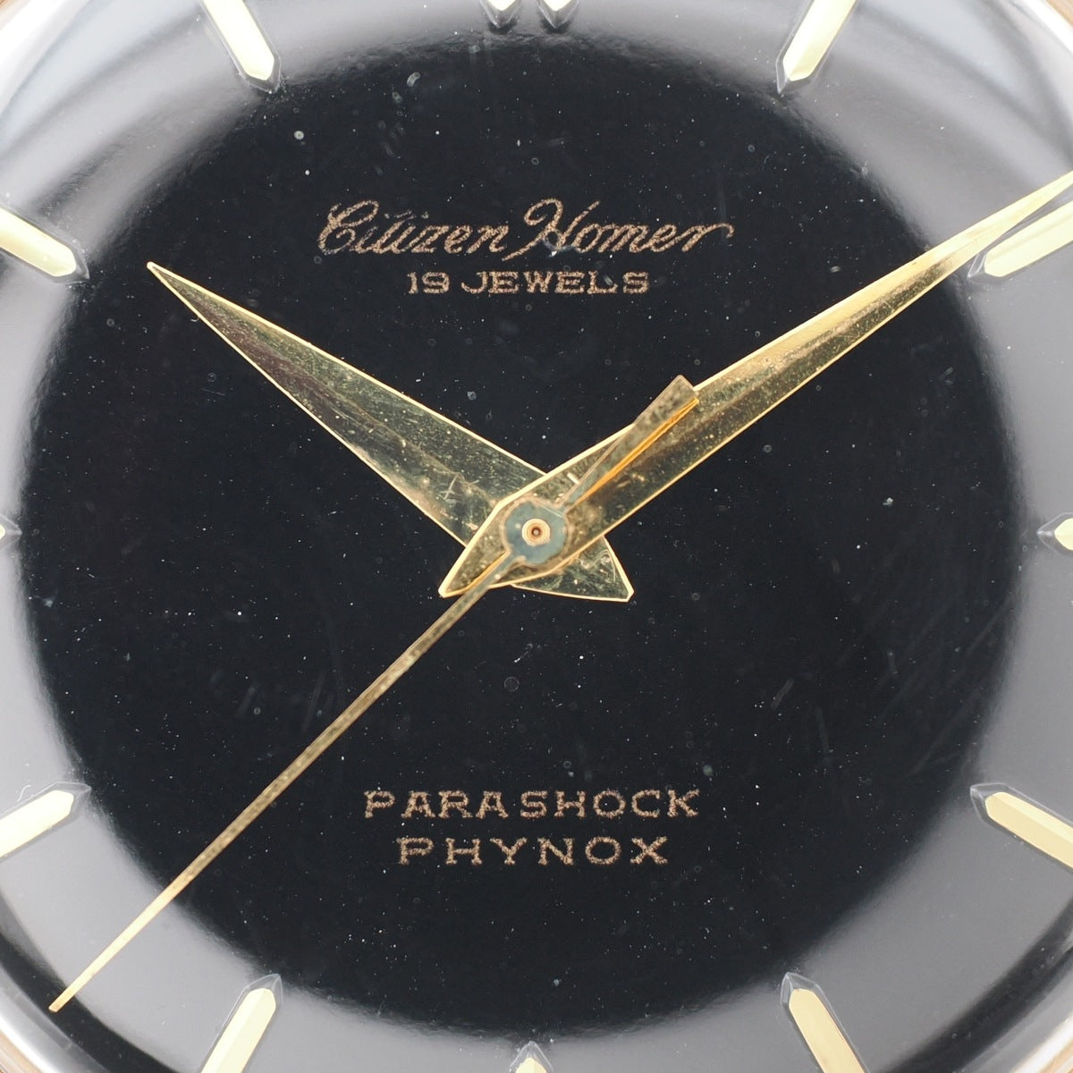 シチズン ホーマー H0150801 金メッキ 19石 手巻 OH済 昭和38年/1963年製 Citizen