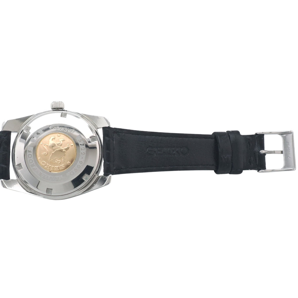 グランドセイコー セカンドモデル 5722-9990 ライオンメダリオン W SEIKOリューズ 手巻 OH済 昭和40年/1965年製