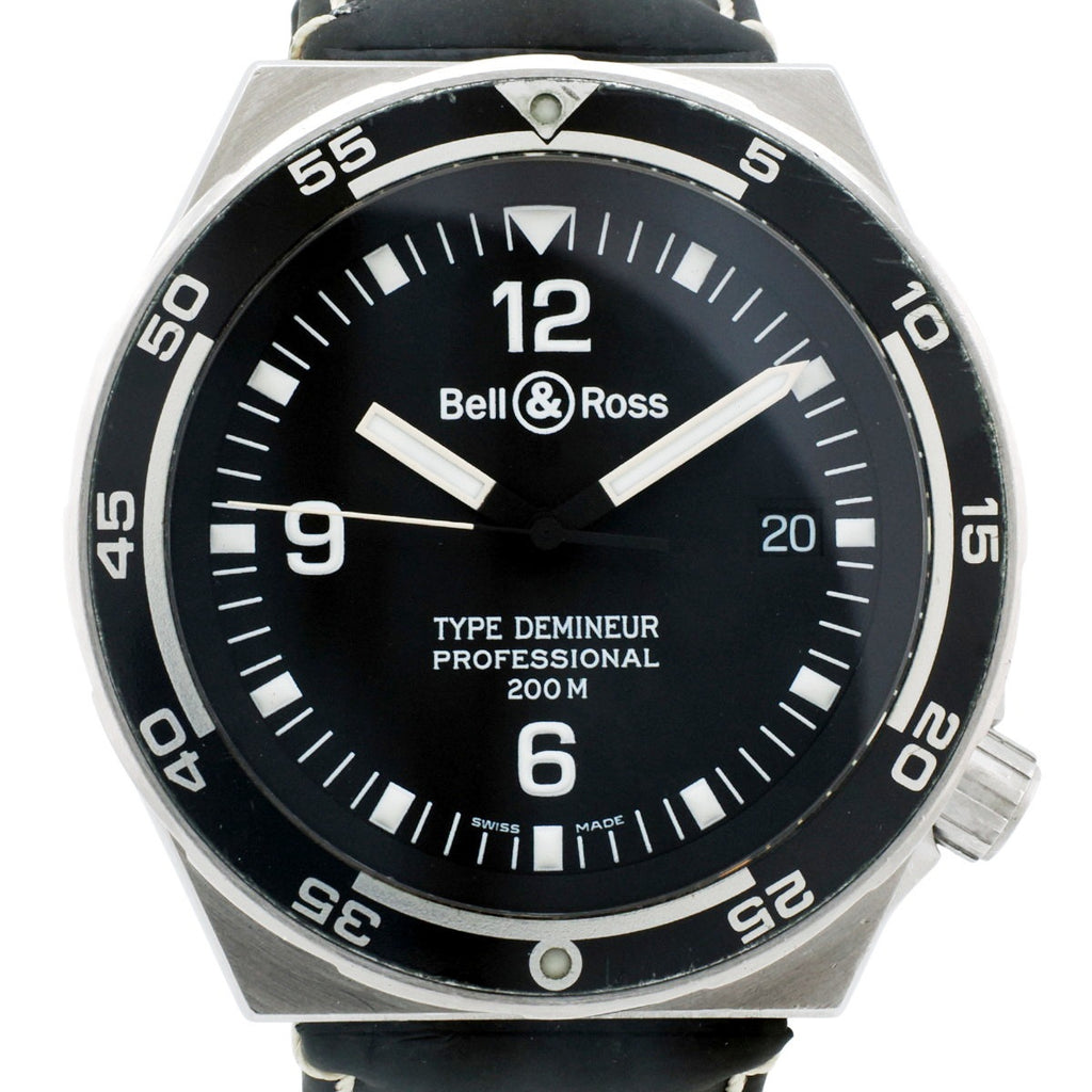 ベル＆ロス タイプデミナー TYPE DEMINEUR プロフェッショナル 200M クオーツ 2000年代 USED Bell & Ross
