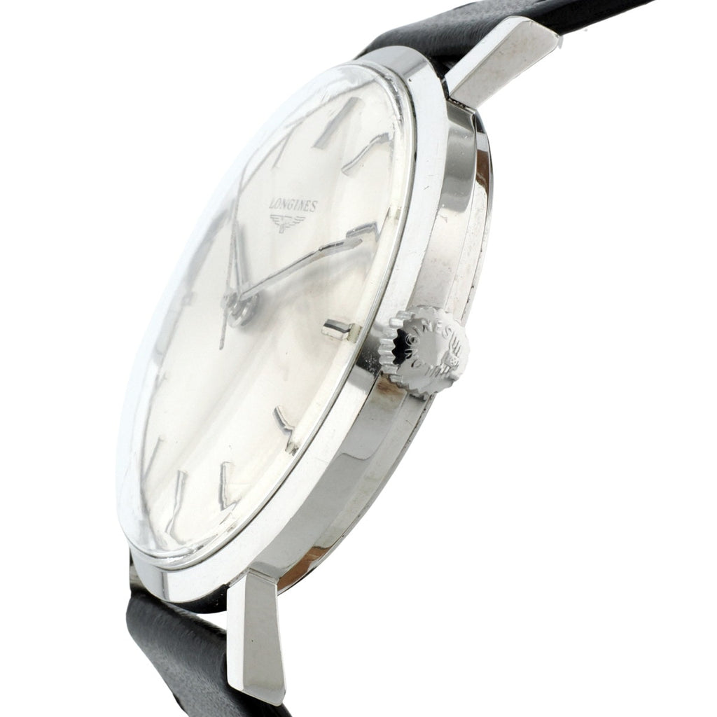 Longines Ref. 7839-4 Screw-back, with box, Cal. 284, 17 jewels, manual wind, serviced, 1967.