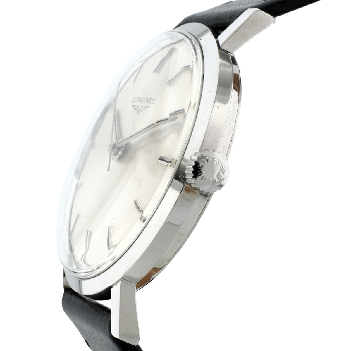 Longines Ref. 7839-4 Screw-back, with box, Cal. 284, 17 jewels, manual wind, serviced, 1967.
