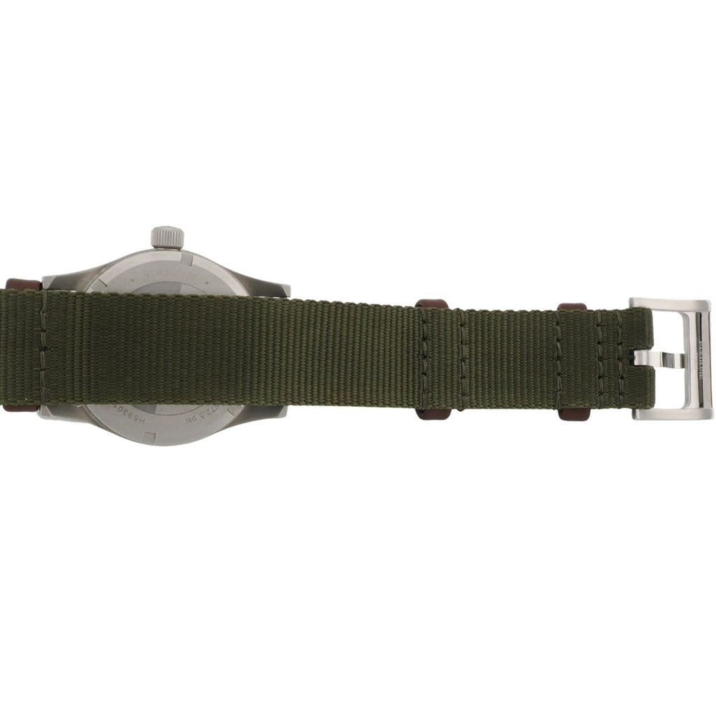 ハミルトン カーキ フィールド 33mm H69301930 ブラック文字盤 クオーツ 2025年購入 USED Hamilton