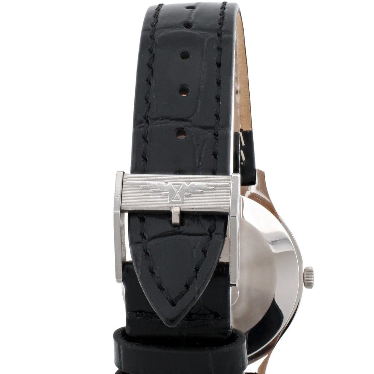 Longines Ref.4327 Slim Case with Box and Original Buckle Cal.L847.4 17 Jewels Manual Winding Overhauled Made in 1976