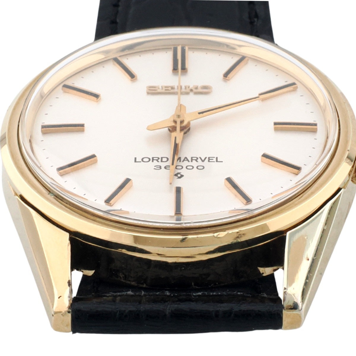Seiko Lord Marvel 36000 5740-8000 Gold Plated Manual-Winding, Serviced, Made in 1975 (Showa 50)
