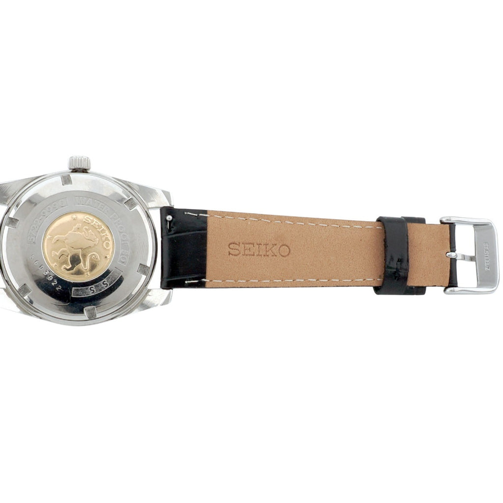 Grand Seiko Second Model 5722-9990 Lion Medallion, W-logo SEIKO crown, manual wind, serviced, manufactured in 1965 (Showa 40)