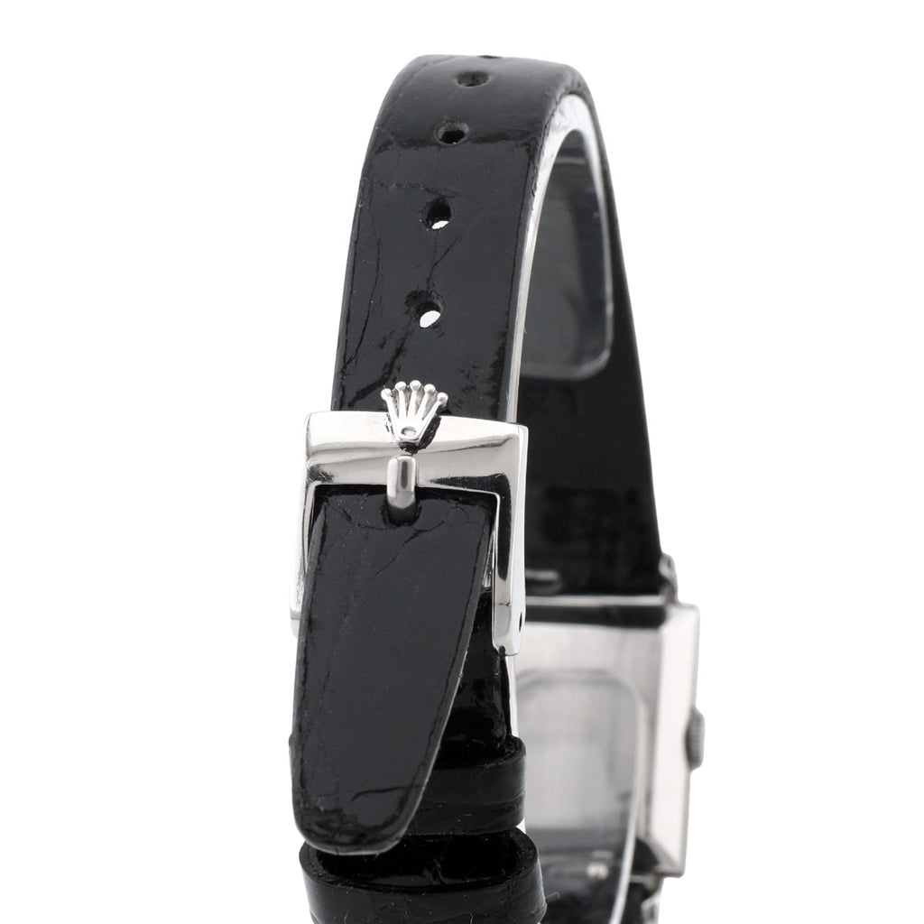 箱・タグ付 ロレックス プレシジョン Ref.2611 スクエア 1974年製 純正尾錠 OH済 レディース アンティーク ROLEX