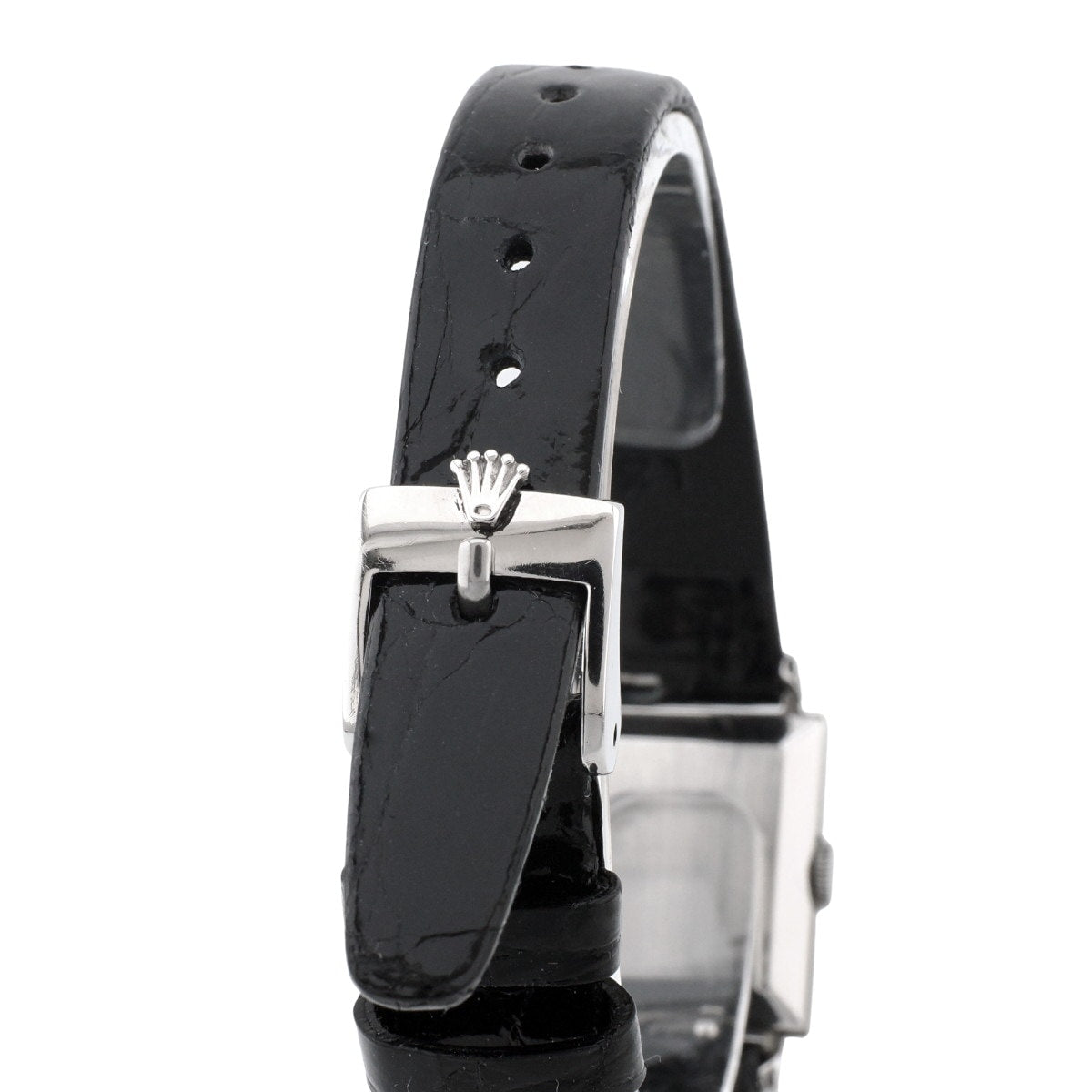 箱・タグ付 ロレックス プレシジョン Ref.2611 スクエア 1974年製 純正尾錠 OH済 レディース アンティーク ROLEX
