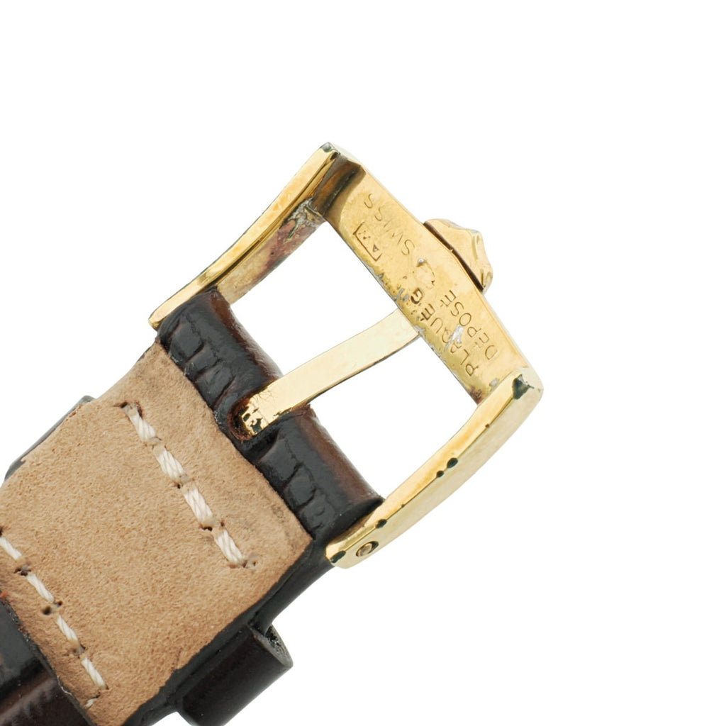 Universal Genève Ref. 542111/03, gold-plated, original buckle, Cal. 42, 17 jewels, manual-wind, serviced, circa 1970.