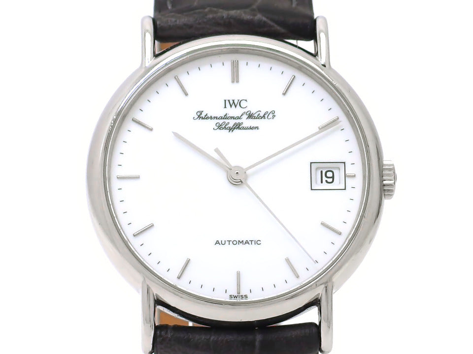 IWC ポートフィノ デイト 34mm Ref.3513 1 Cal.37521 21石 自動巻 OH済 1991年頃 USED