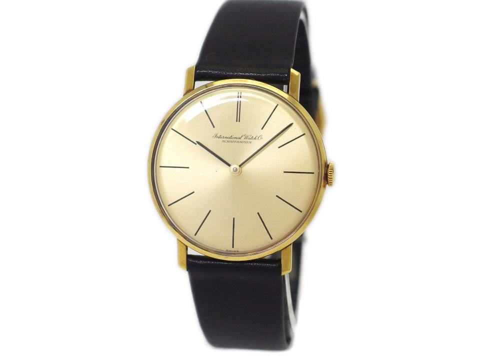 IWC Ref.2500 18K金無垢 Cal.423 17石 手巻き OH済 1976年製