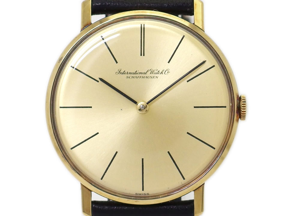 IWC Ref.2500 18K金無垢 Cal.423 17石 手巻き OH済 1976年製