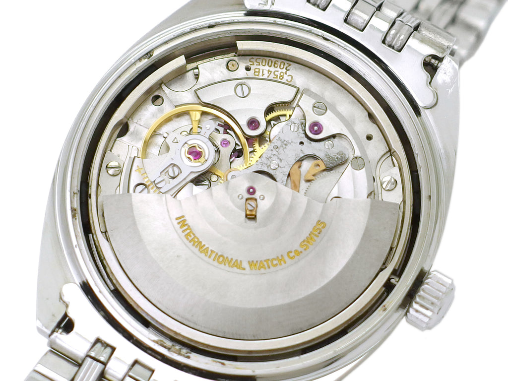IWC ヨットクラブ 魚リューズ 純正ブレスレット 箱/取扱説明書付き Cal.8541B 自動巻 OH済 1975年製