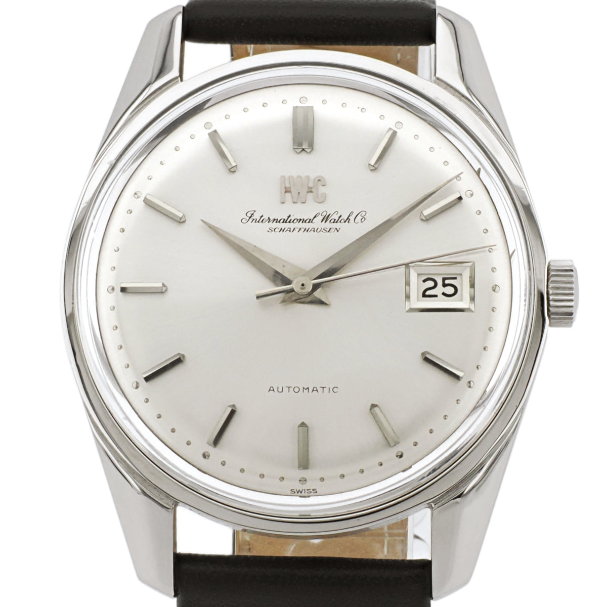 IWC Ref.820AD スクリューバック 魚リューズ Cal.8541B 自動巻 OH済 1969年製