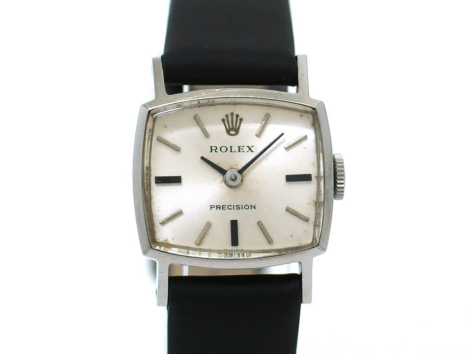 ロレックス プレシジョン Ref.2652 Cal.1400 スクエアケース レディース 手巻 OH済 1970年製 Rolex