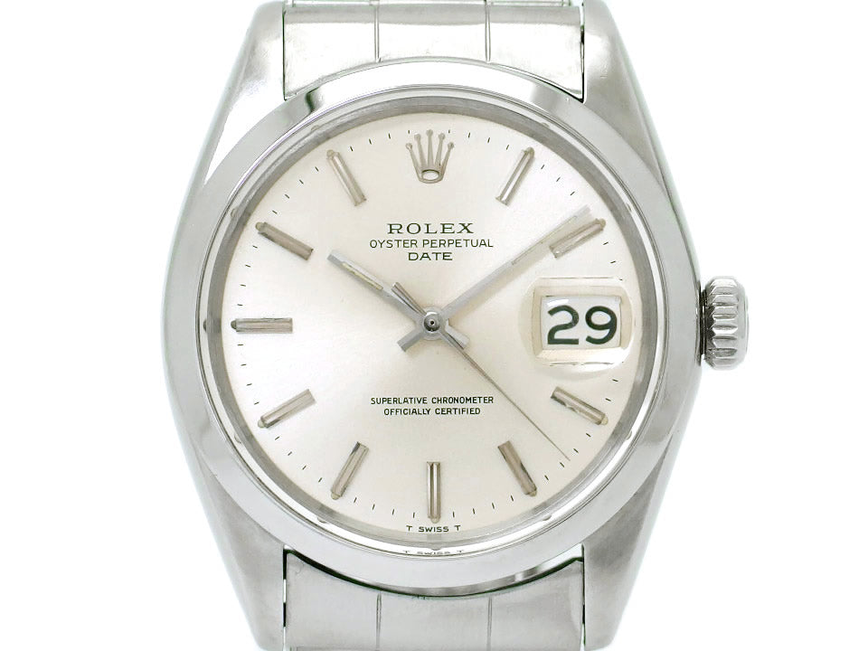 ロレックス オイスターパーペチュアルデイト Ref.1500 Cal.1570 自動巻 OH済 1967年製 Rolex